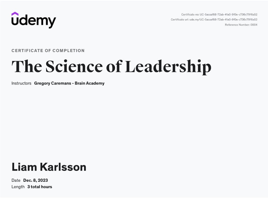 The Science of Leadership 